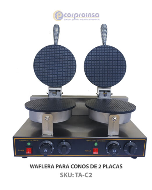 WAFLERA PARA CONOS DE 2 PLACAS P02