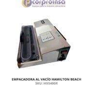 EMPACADORA AL VACÍO HAMILTON BEACH