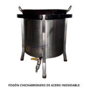 FOGÓN CHICHARRONERO DE ACERO INOXIDABLE