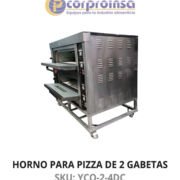 HORNO PARA PIZZA DE 2 GABETAS