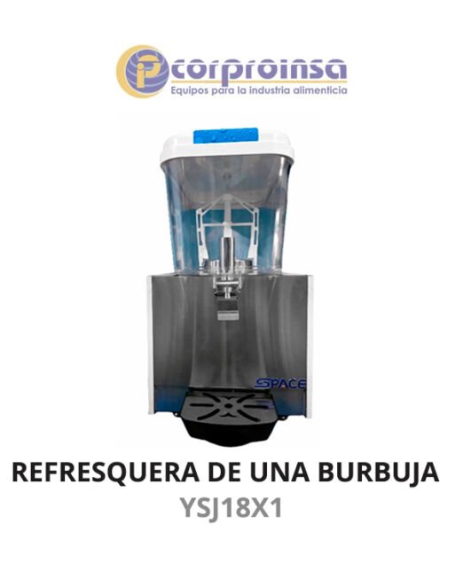 REFRESQUERA DE 1 BURBUJA MARCA SPACE