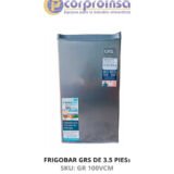 FRIGOBAR GRS DE 3.5 PIES³