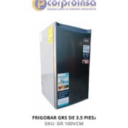 FRIGOBAR GRS DE 3.5 PIES³