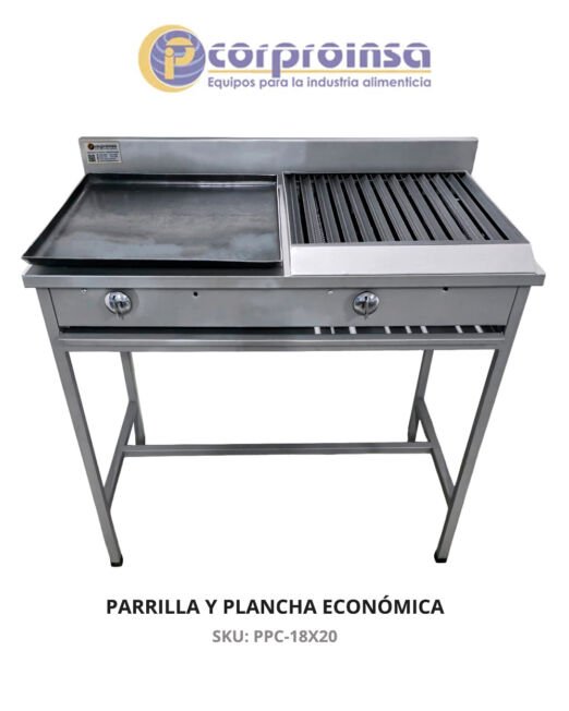 PARRILLA Y PLANCHA ECONÓMICA