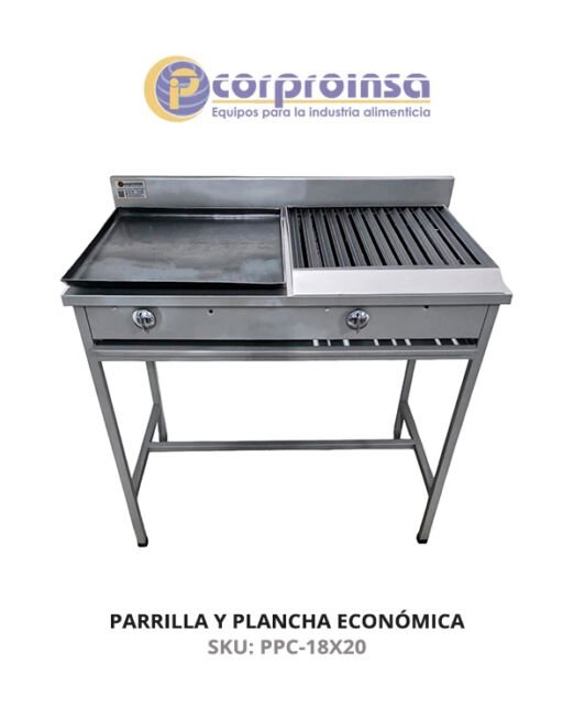 PARRILLA Y PLANCHA ECONÓMICA