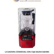 LICUADORA COMERCIAL DE 2.2 LITROS CON CAJA SILENCIADORA