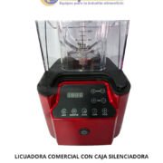 LICUADORA COMERCIAL DE 2.2 LITROS CON CAJA SILENCIADORA