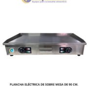 PLANCHA ELÉCTRICA DE SOBRE MESA DE 90 CM.