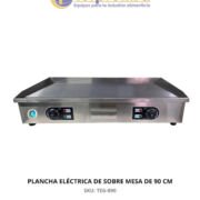 PLANCHA ELÉCTRICA DE SOBRE MESA DE 90 CM.