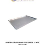BANDEJAS PERFORADAS DE ALUMINIO 18X13
