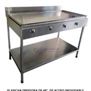 PLANCHA FREIDORA DE 48″ DE ACERO INOXIDABLE
