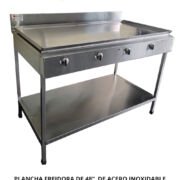 PLANCHA FREIDORA DE 48″ DE ACERO INOXIDABLE