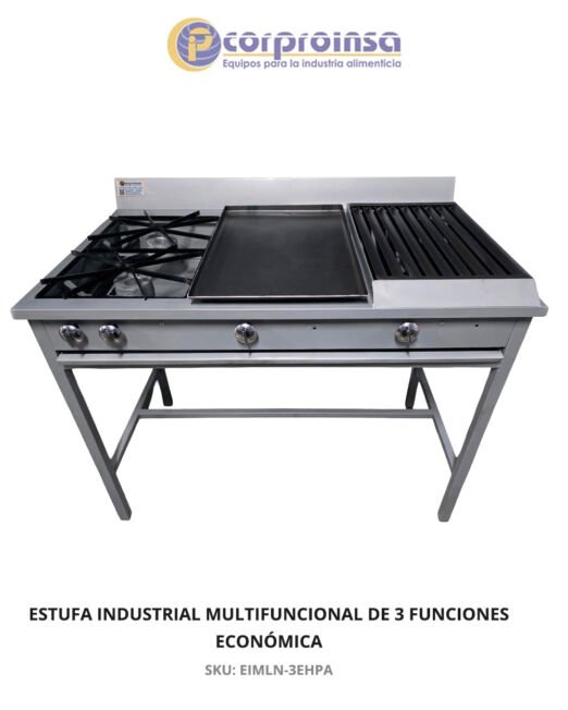 ESTUFA INDUSTRIAL MULTIFUNCIONAL DE TRES FUNCIONES ECONÓMICA