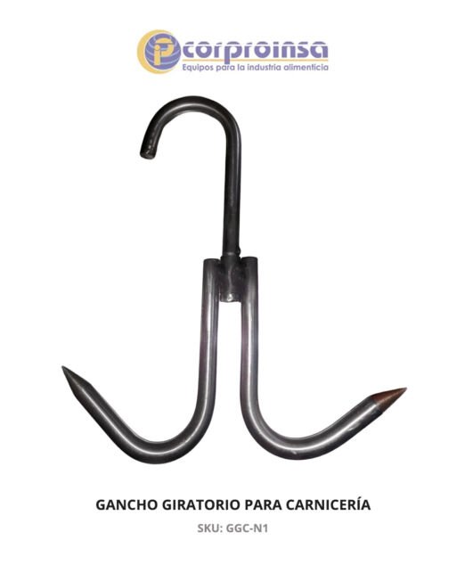 GANCHO GIRATORIO PARA CARNICERÍA